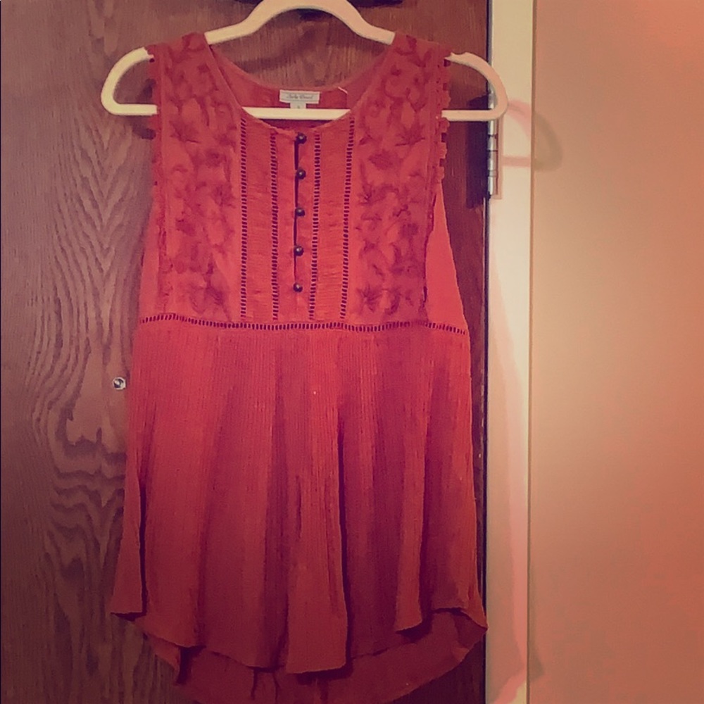 Lucky Brand Burnt Orange Tank